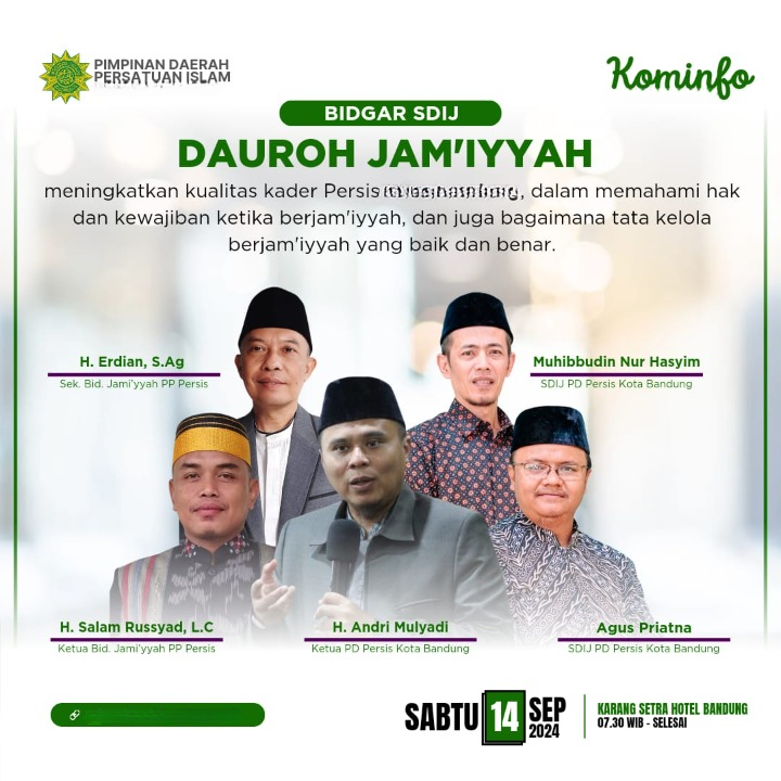 Dauroh Jamiyyah SDIJ PD PERSIS Kabupaten Gayo Lues